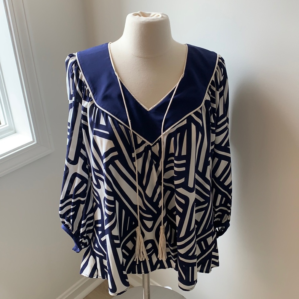Annie Griffin Silk Blouse